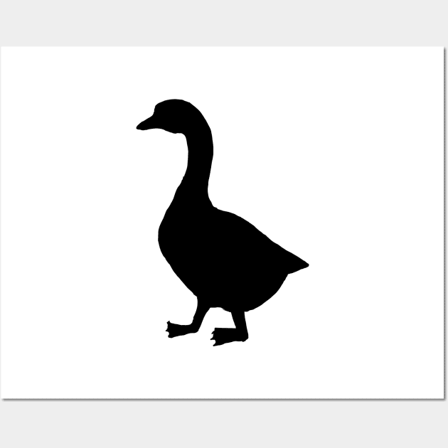 Goose Silhouette Wall Art by KC Happy Shop